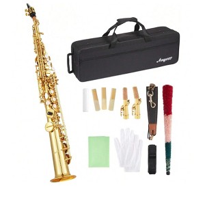 Coucheta Saxophone Packages - Complete Pro-Ready Kits for All Levels with Hard Case, Stand, Reeds, Neck Strap & Cleaning Accessories - 1 of 4