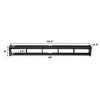 GDFStudio Dunn 65" Modern Wall-Mounted TV Stand - 3 of 4