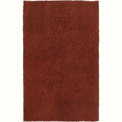 Oriental Weavers Heavenly 73406 Rust Red Indoor Area Rug - 6'6" x 9'6"