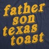 Mens Funny T Shirts Father Son Texas Toast Sarcastic Food Graphic Novelty Tee For Men - Crazy Dog Men's T Shirt - 2 of 4