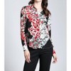 Women's Abstract Print Button Up Top - APNY - 2 of 4