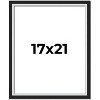 PosterPalooza | Flat Silver Picture Frame - UV Acrylic, Foam Board Backing, Hanging Hardware - 2 of 4