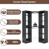 Aheaplus Corner Closet System with 12 Shelves - 4 of 4