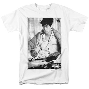 Ferris Buellercameron Adult T-Shirt White - 1 of 4