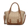MKF Collection Fula Signature Crossbody Satchel – Vegan Leather Handbag by Mia K - 2 of 4