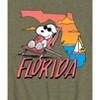 Boys' - Peanuts - Snoopy and Woodstock Florida Short Sleeve Graphic T-Shirt - 2 of 4