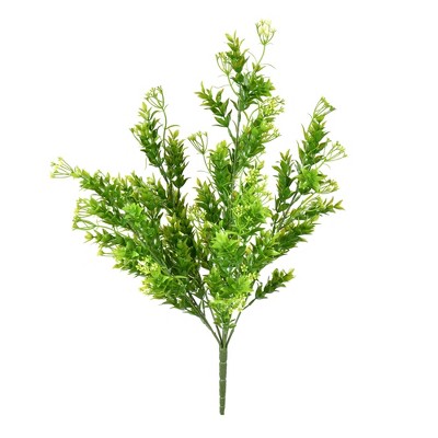 Vickerman 20" Artificial UV Coated Green Spirea Bush.