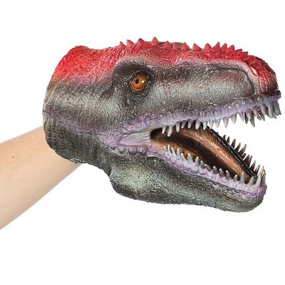 dinosaur soft hand puppet