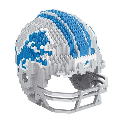 Forever Collectibles Detroit Lions NFL FOCO BRXLZ Helmet Building Block Set