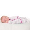 SwaddleMe by Ingenuity Original Swaddle Wrap - Hearts and Hoops - S/M - 0-3 Months - 3pk - 2 of 4