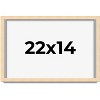 PosterPalooza | Classic Modern Yellow Picture Frame - UV Acrylic, Backing Board, Hanging Hardware Included - 2 of 4