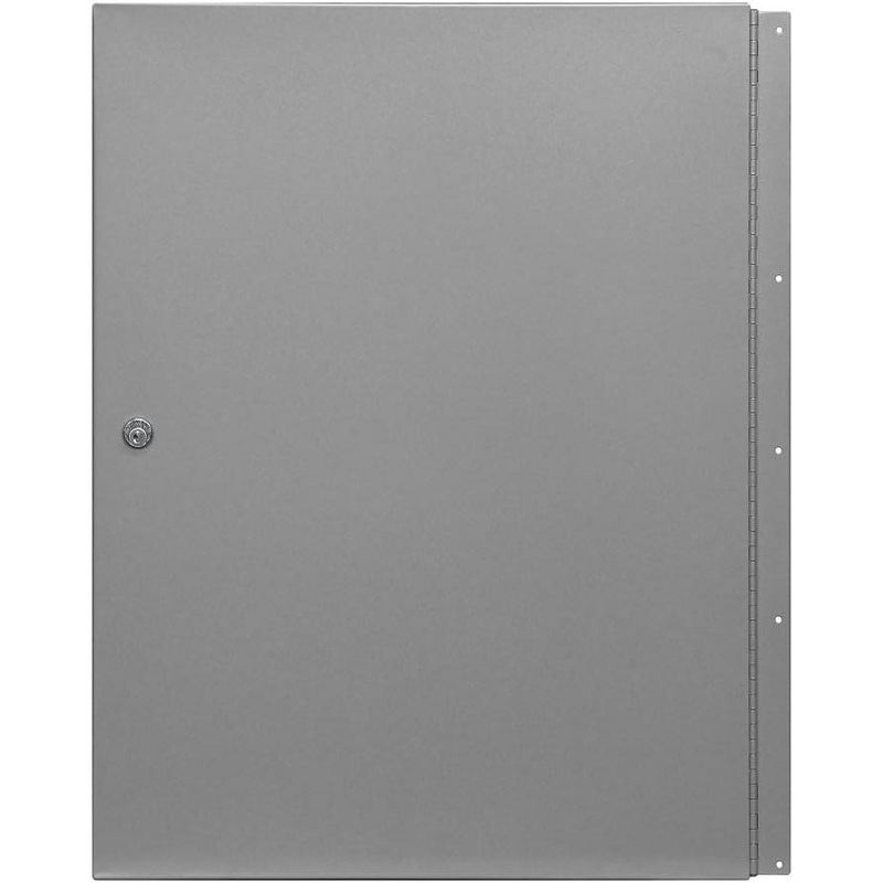 Salsbury Industries 2250 Rear Cover Locking for Aluminum Mailbox Standard System with 2 Keys, 1 of 2