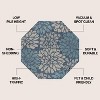 JONATHAN Y Zinnia Modern Floral Textured Weave Indoor/Outdoor Area Rug - 3 of 4