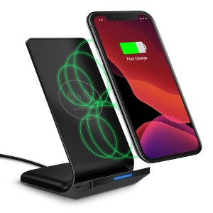 HyperGear 10W Wireless Fast Charging Stand | Black - 1 of 4