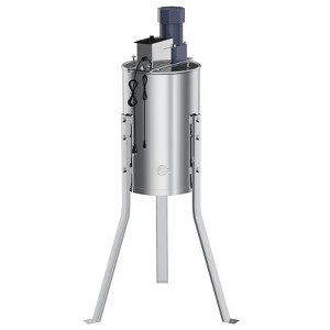 Electric Honey Extractor,  Frame Stainless Steel Honey Spinner with 140W Adjustable-Speed Motor, Beekeeping Equipment for Efficient Honey with Lid - 1 of 4