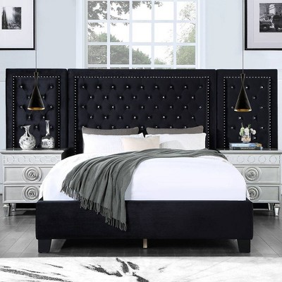 Damazy 86" Bed Velvet - Acme Furniture
