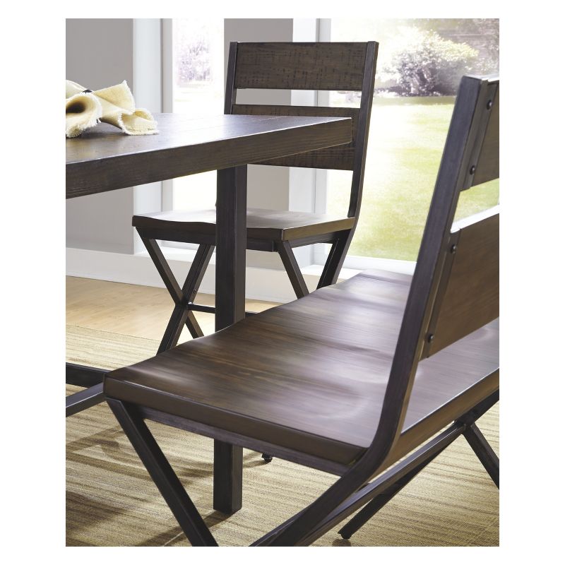 Kavara Double Counter Height Barstool Medium Brown - Signature Design by Ashley, 5 of 6