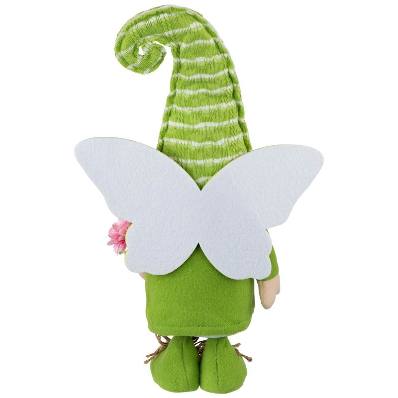 Northlight Butterfly Gnome Spring Figurine - 16" - Green and Yellow, 5 of 6
