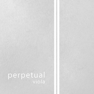 Pirastro Perpetual Series Viola D String 16+ in., Medium Silver, Ball End - 1 of 1