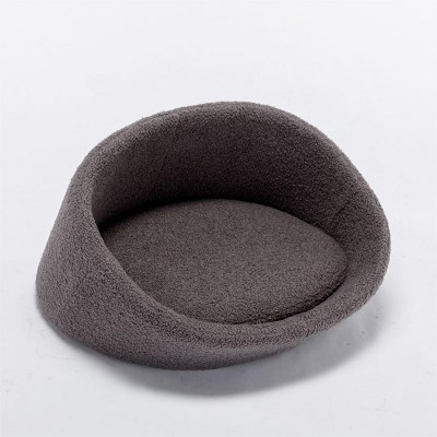 Pang Dog Car Bed,Teddy Bear Dog Beds for Small Medium Dogs,Non-Slip Bottom Cat Couch Bed,Waterproof Memory Foam Indoor Pet Sofa Bed-Maison Boucle