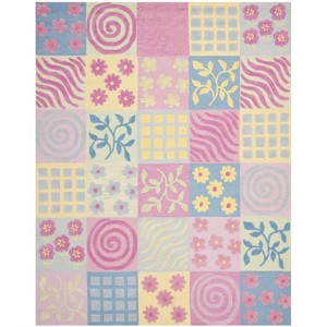 Safavieh Kids SFK356 Hand Tufted Indoor Rug - Safavieh - 1 of 4