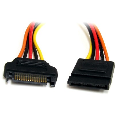 StarTech.com - 15 Pin - SATA Power Extension Cable - 12 in.