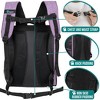 PetAmi Premium Dog Backpack Carrier Small Large Cat Puppies, Ventilated Pet Hiking Travel Bag, Airline Approved Safety Camping Biking - 4 of 4