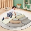 Baofuwish 7 Piece Childrens Foam Climbing Blocks,Indoor Soft Climb and Crawl Playset,Soft Play Indoor Playground for Home Play Structure - 2 of 4