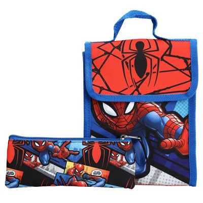 Marvel Spiderman Backpack Accessories 5 Piece Value Set for Boys - image 3