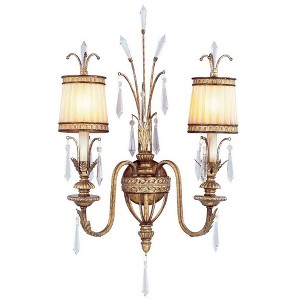 Livex Lighting Avalon 3 - Light Flush Mount in  Palacial Bronze/Gilded - 1 of 4