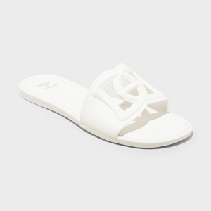 Women's Dove Cut Out Slide Sandals - Shade & Shore™ - 1 of 4