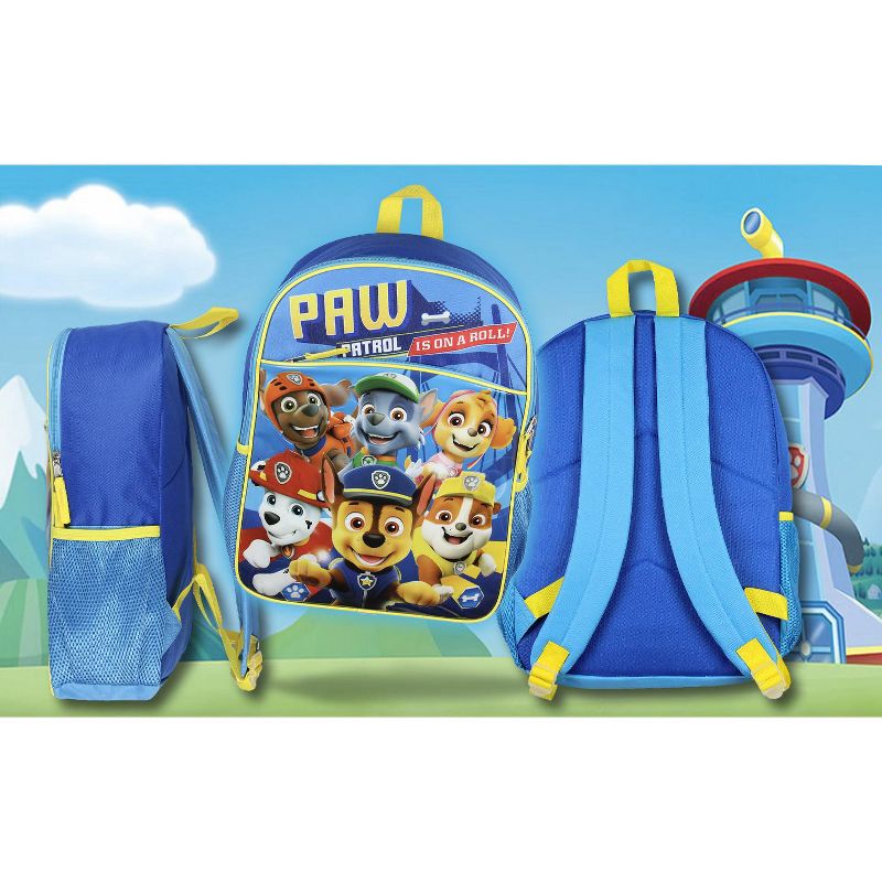 Paw Patrol Is On A Roll 16" Backpack Blue, 5 of 7