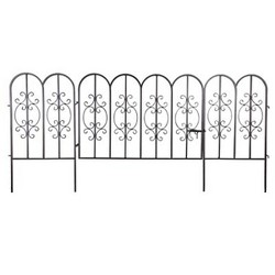 Plow & Hearth - Montebello Iron Garden Edging - Perfect For Garden Beds ...