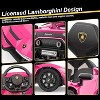 12V Electric Ride-On Car for Kids Licensed Lamborghini Battery-Powered Sports Car with Remote Control - 3 of 3