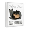 Stupell Industries Feline Fine Just Chilling Framed Giclee Art - 2 of 4