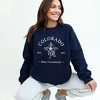 Simply Sage Market Women's Graphic Sweatshirt Embroidered Colorado Flower - 2 of 4