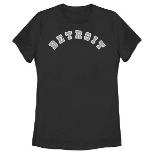 Women's Beverly Hills Cop: Axel F Detroit Varsity T-Shirt - 1 of 4