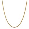 Black Bow Jewelry 2.45mm 14k Yellow Gold Diamond Cut Open Franco Chain Necklace - 3 of 4