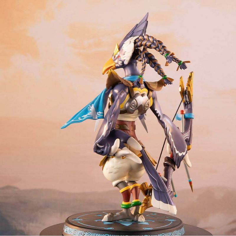 First 4 Figures: The Legend of Zelda: Breath of the Wild - 11&#34; PCV Revali Statue, 5 of 24
