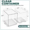 Sorbus Clear Acrylic Drawer Organizers - Makeup Case Pull-Out Drawers - 3 of 4