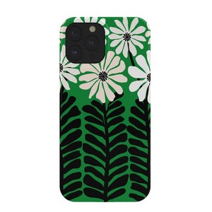 Modern Tropical Mod Flower Garden Black White Snap iPhone Case - Society6 - 1 of 1