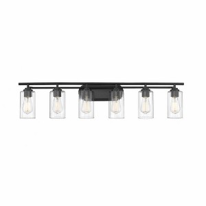 Innovations Lighting Ice 6 - Light Vanity in  Matte Black - 1 of 1