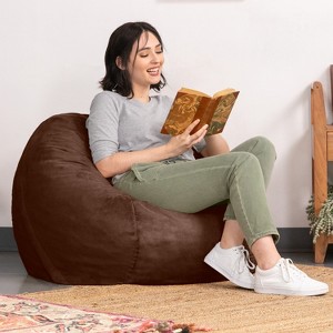 Jaxx Saxx 3 Foot Bean Bag Chair with Removable Cover - 1 of 4