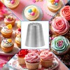 Unique Bargains Piping Tip 304 Stainless Steel Silver Tone 0.98"x1.46"x1.65" 1 Pcs - 2 of 3