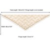 INSPIRE CHIC Lace Rose Floral Tassel Mesh Triangle Head Covering Mantilla Scarves 1Pc - 3 of 4