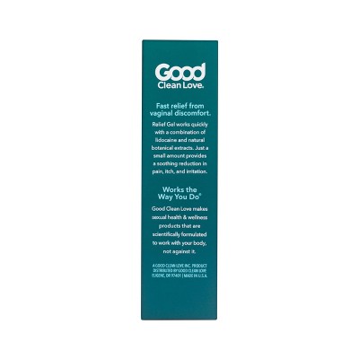 Good Clean Love Pain and Itch Relief Gel - 1fl oz.