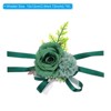Unique Bargains Corsage Wristlet Adjustable Artificial Flower 2 Pcs - 2 of 4