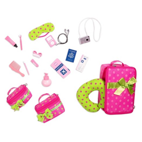 Our Generation Travel Luggage and Accessory Set - image 1 of 3