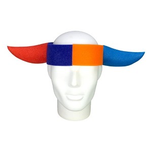Foam Party Hats Short Horns Headband - 1 of 4
