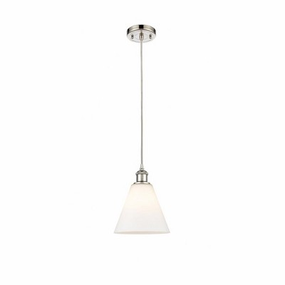 Berkshire - 1 Light Mini Pendant In Industrial Style-11.75 Inches Tall and 8 Inches Wide